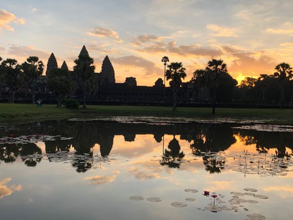 カンボジア・アンコールワット　「カンボジア」の写真