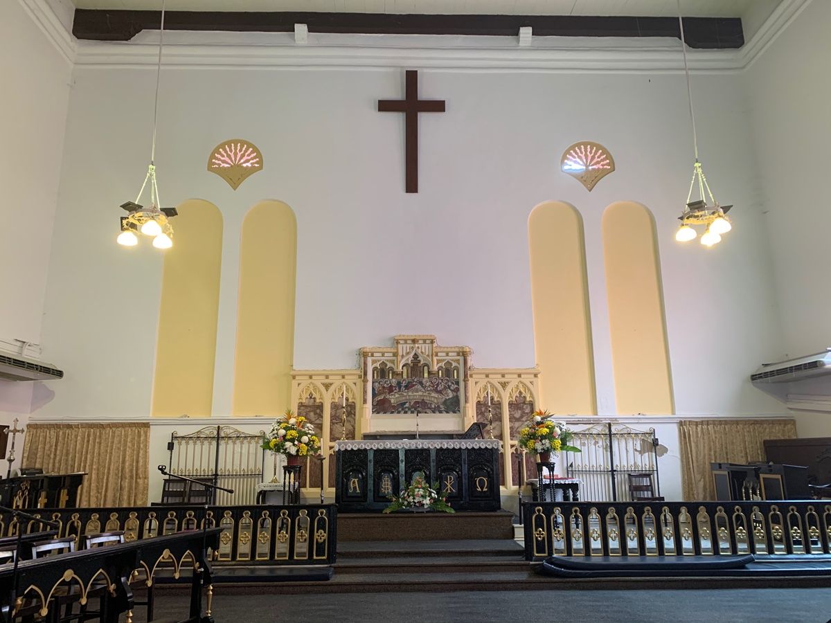 オランダ広場にあるマラッカキリスト教会！