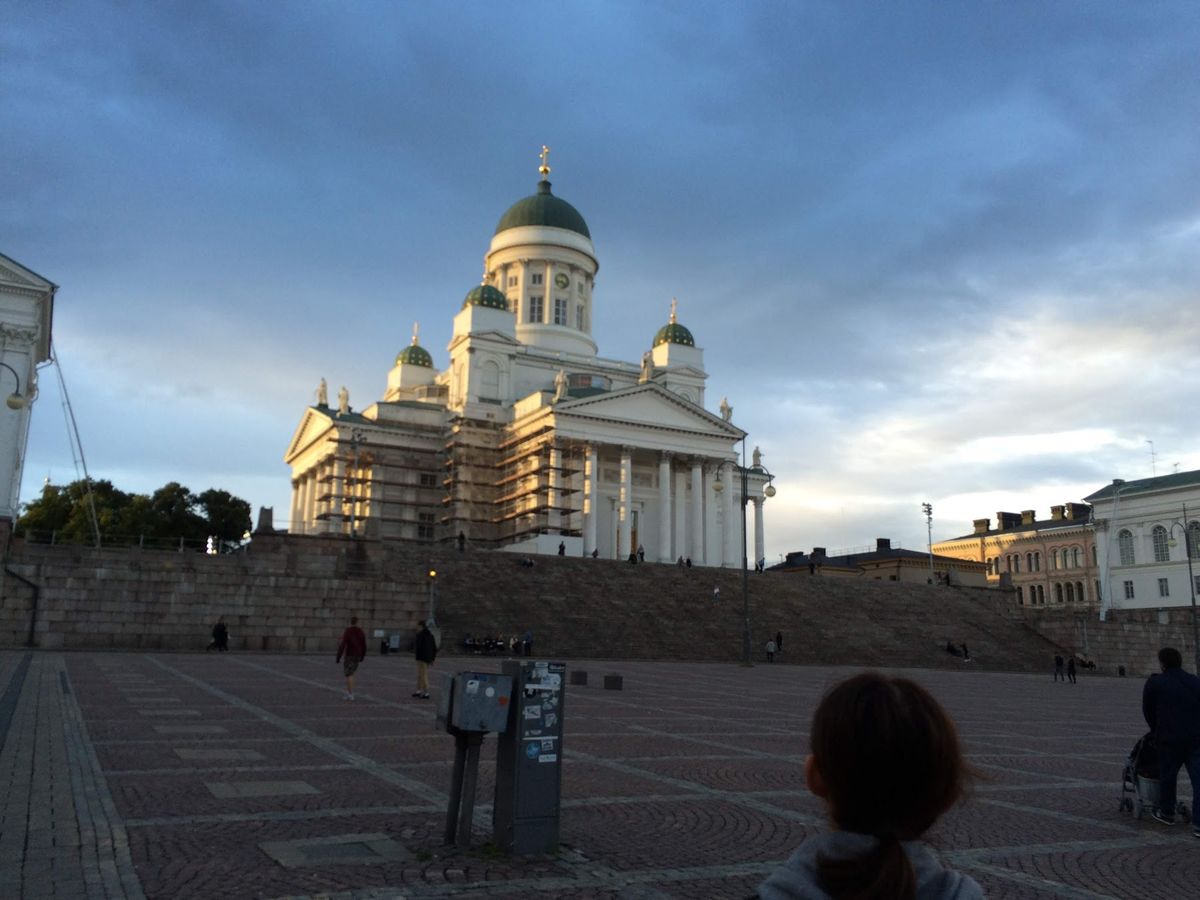 蒸気機関車に興奮