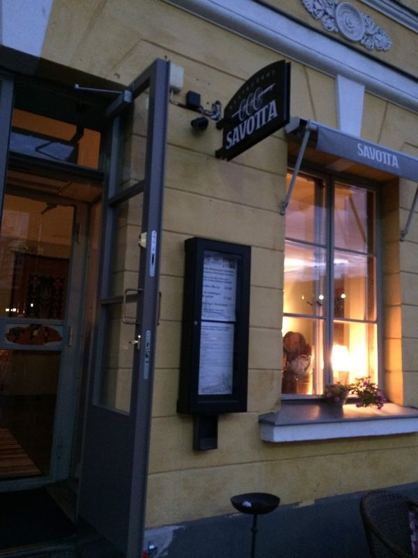 フィンランド・ヘルシンキ「フィンランド→ノルウェー（新婚旅行）」の写真：ヘルシンキ最後のディナー