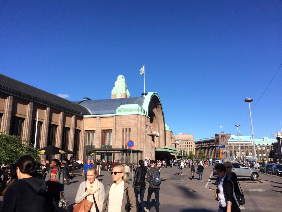 ホテルと街並み