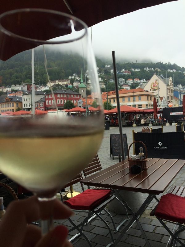 ノルウェー・ベルゲン「フィンランド→ノルウェー（新婚旅行）」の写真：めし