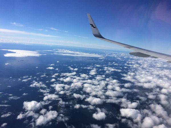 ノルウェー・ベルゲン「フィンランド→ノルウェー（新婚旅行）」の写真：ヘルシンキからベルゲン へ