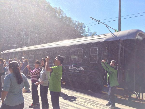 ノルウェー・ベルゲン「フィンランド→ノルウェー（新婚旅行）」の写真：フィヨルドへ2