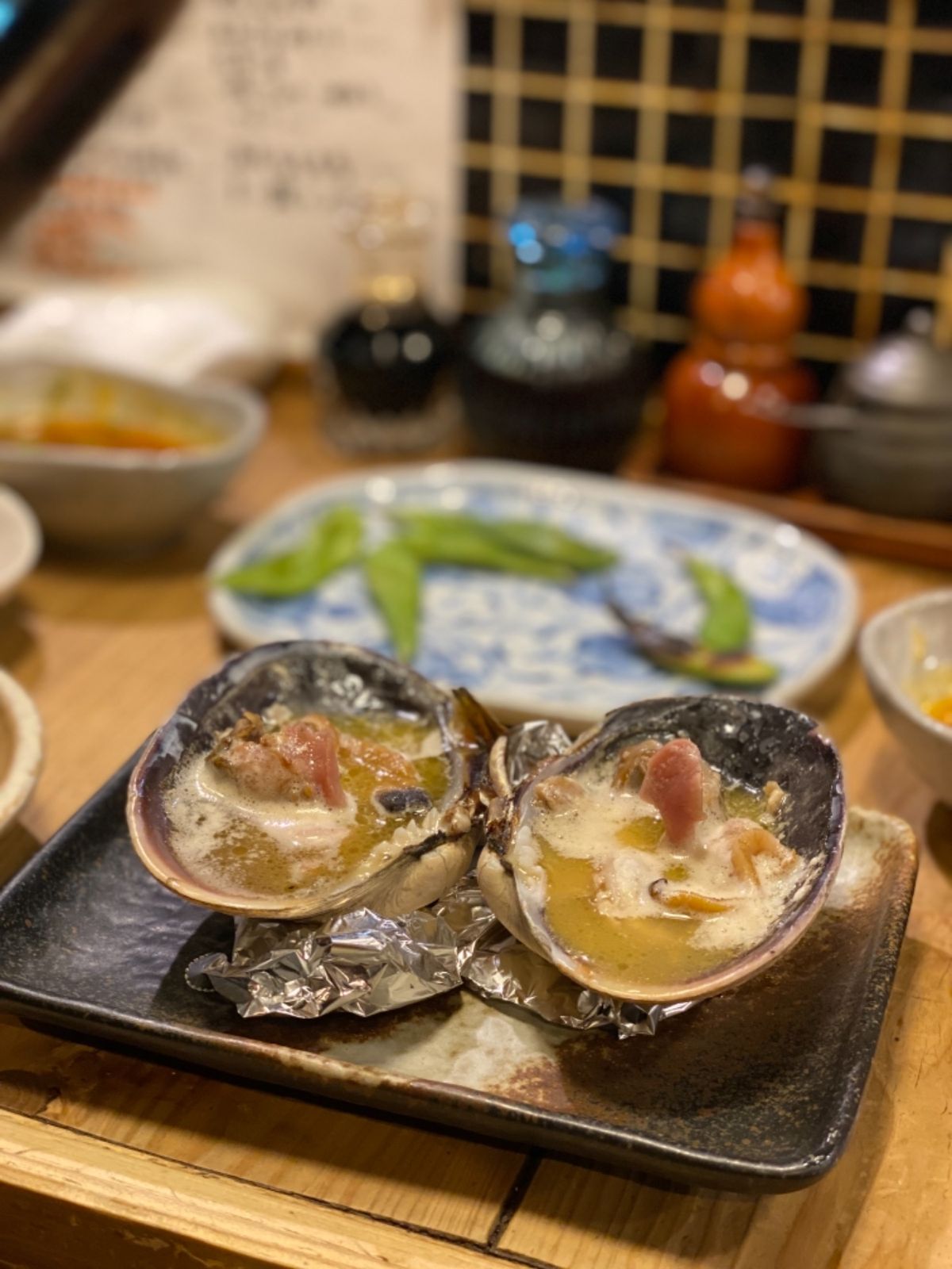 バイオパークのあと
福岡に戻って美味しい炉端焼きに舌鼓

日本酒美味しかった💕