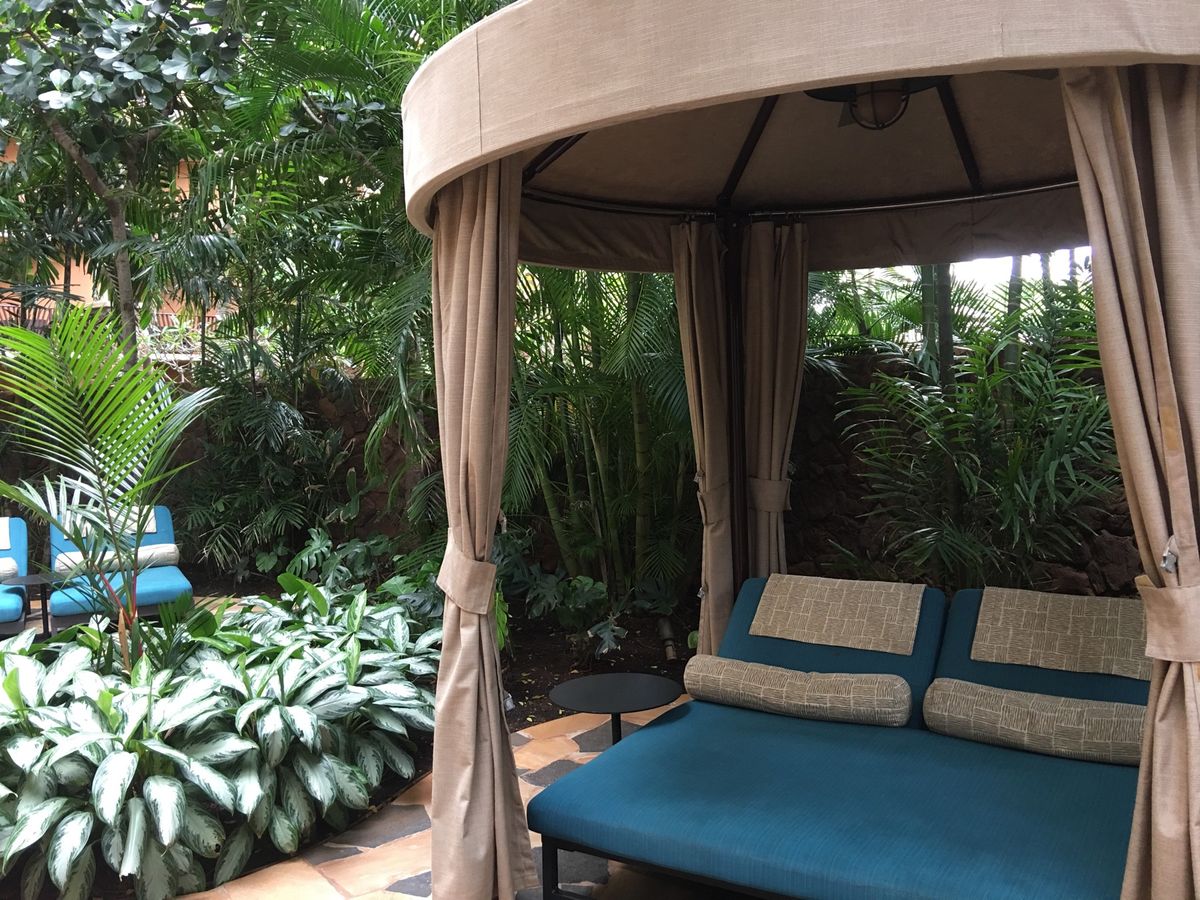 ラニヴァイ・ディズニー・スパではトリートメント中はもちろん屋外ハイドロセラ...