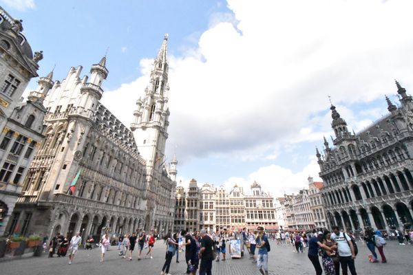 ベルギー「第1回ヨーロッパ一人旅！②」の写真：ブリュッセルの世界遺産！