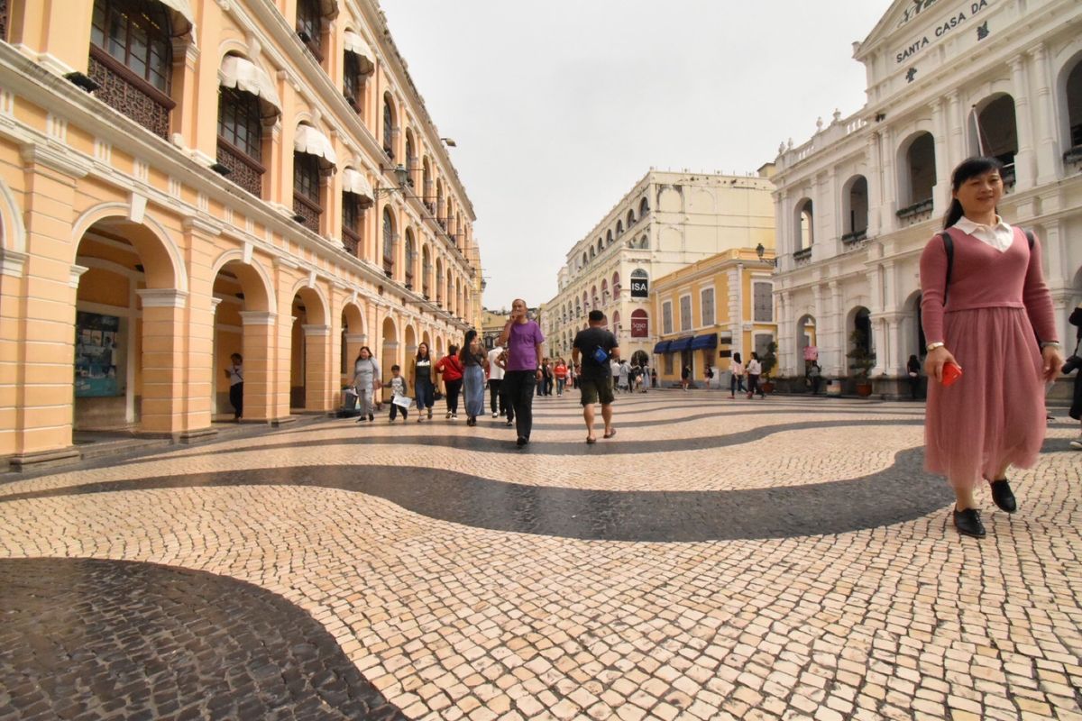 マカオの歴史地区！