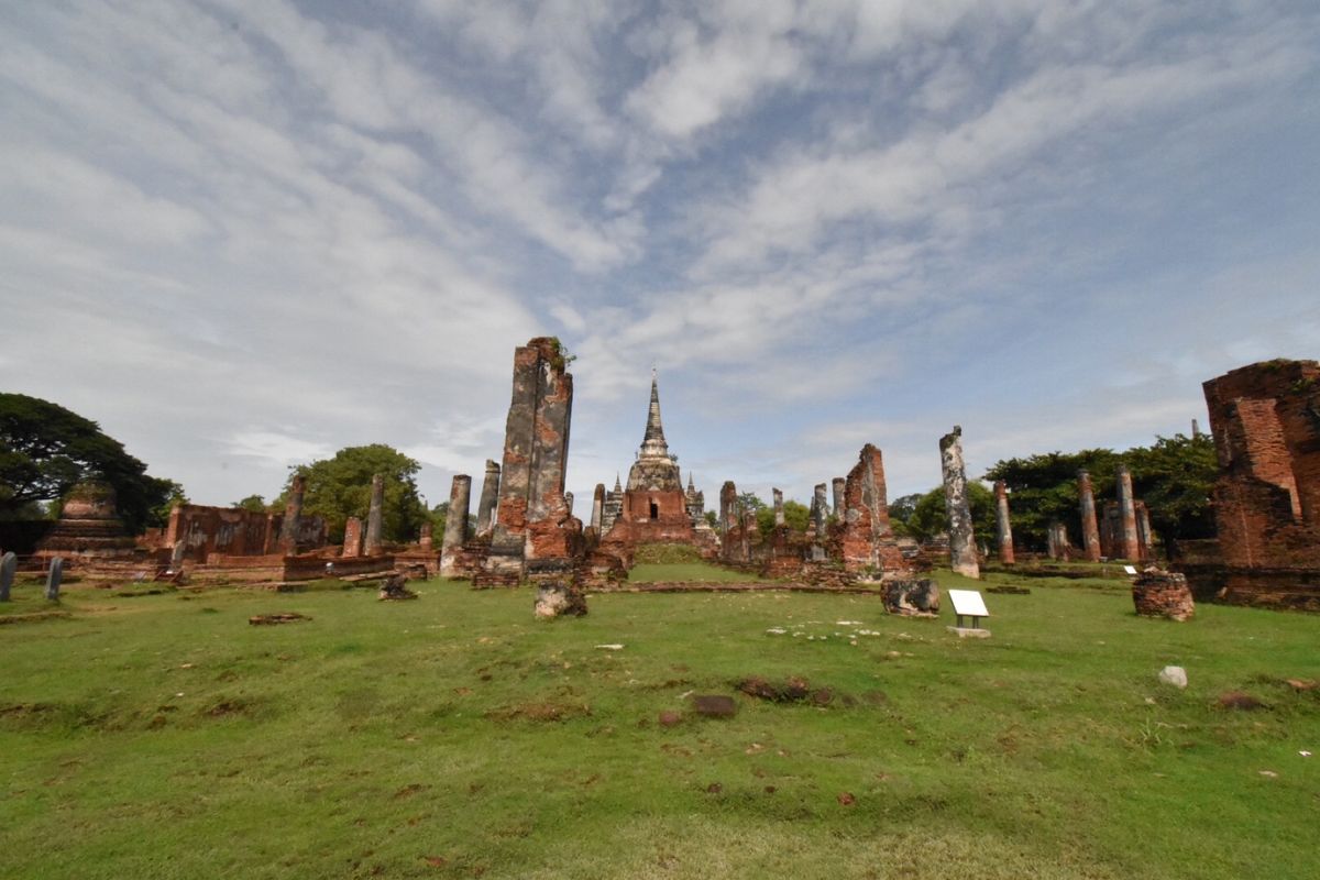 アユタヤの歴史地区！

涅槃像行きたかった！