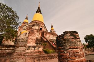 アユタヤの歴史地区！

涅槃像行きたかった！