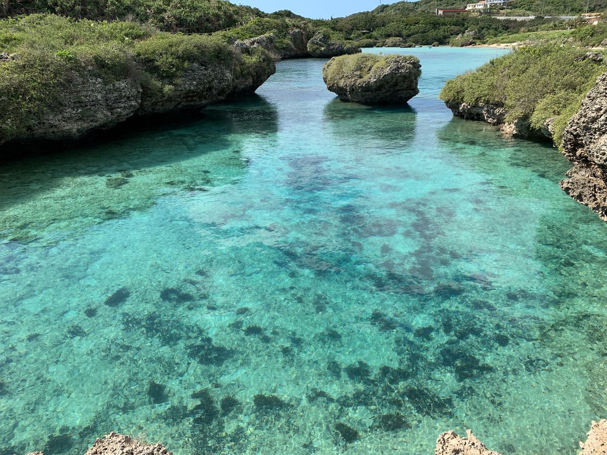 イムギャーマリンガーデン
この日も天気が良くきれいな宮古ブルーが見れました。