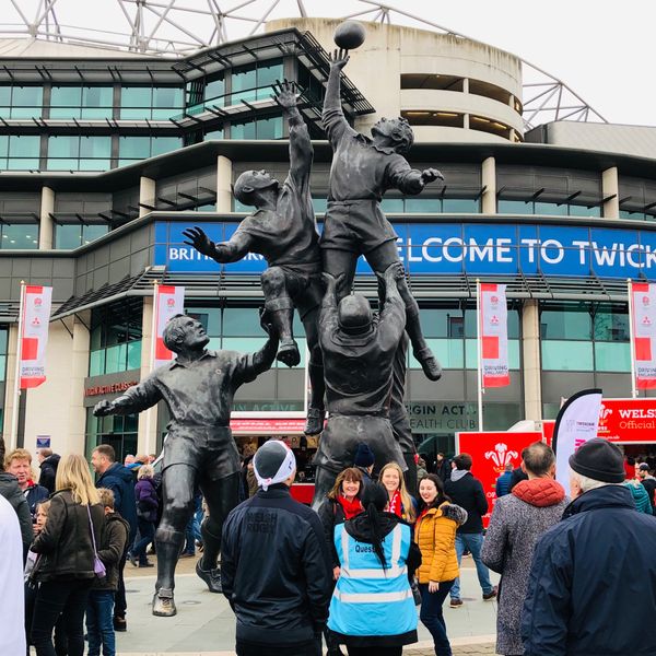 イギリス(英国)・ロンドン、トゥイッケナム「ロンドン旅行」の写真：England🏴󠁧󠁢󠁥󠁮󠁧󠁿 vs. W...