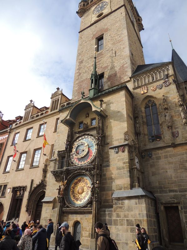 チェコ共和国・プラハ「2020年 プラハ」の写真：プラハの天文時計