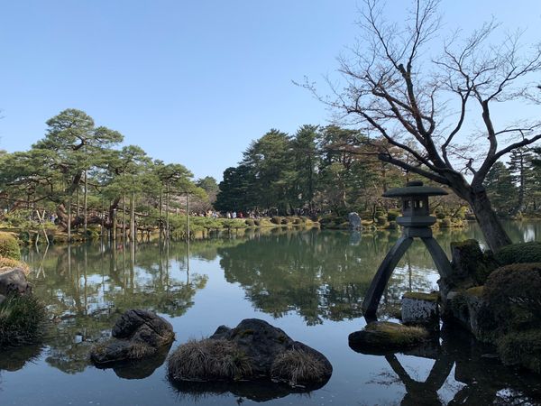 日本・石川県、「女子旅！桜満開の金沢へ‼︎」の写真：兼六園！