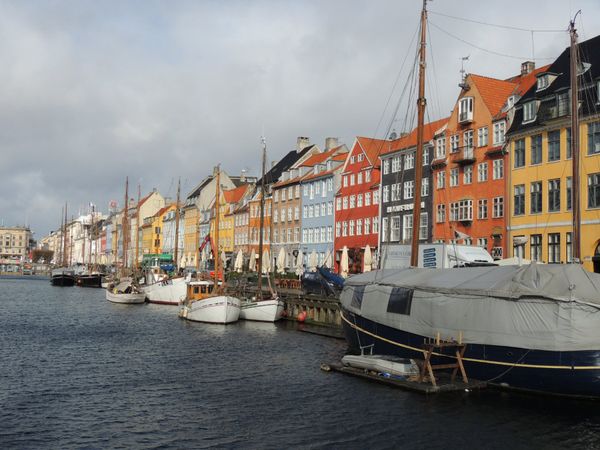 デンマーク・コペンハーゲン「2020年 コペンハーゲン」の写真：ニューハウンでお茶