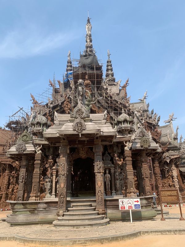 タイ「Pattaya」の写真：東洋のサクラダファミリア、サンクチュアリ...