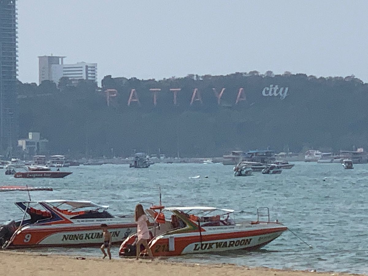 パタヤビーチ⛱
ファーストロードとセカンドロード
