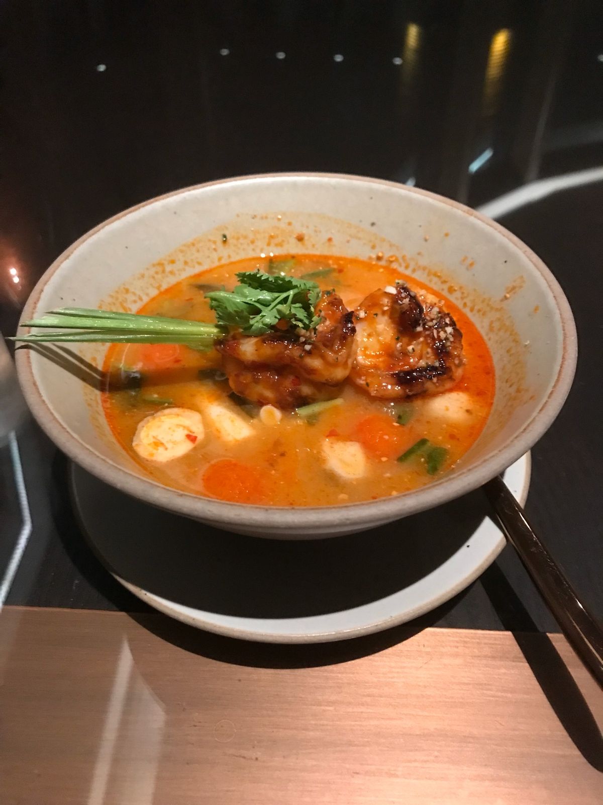 バンヤンツリーホテル🏨
高級創作タイ料理　Saffron②