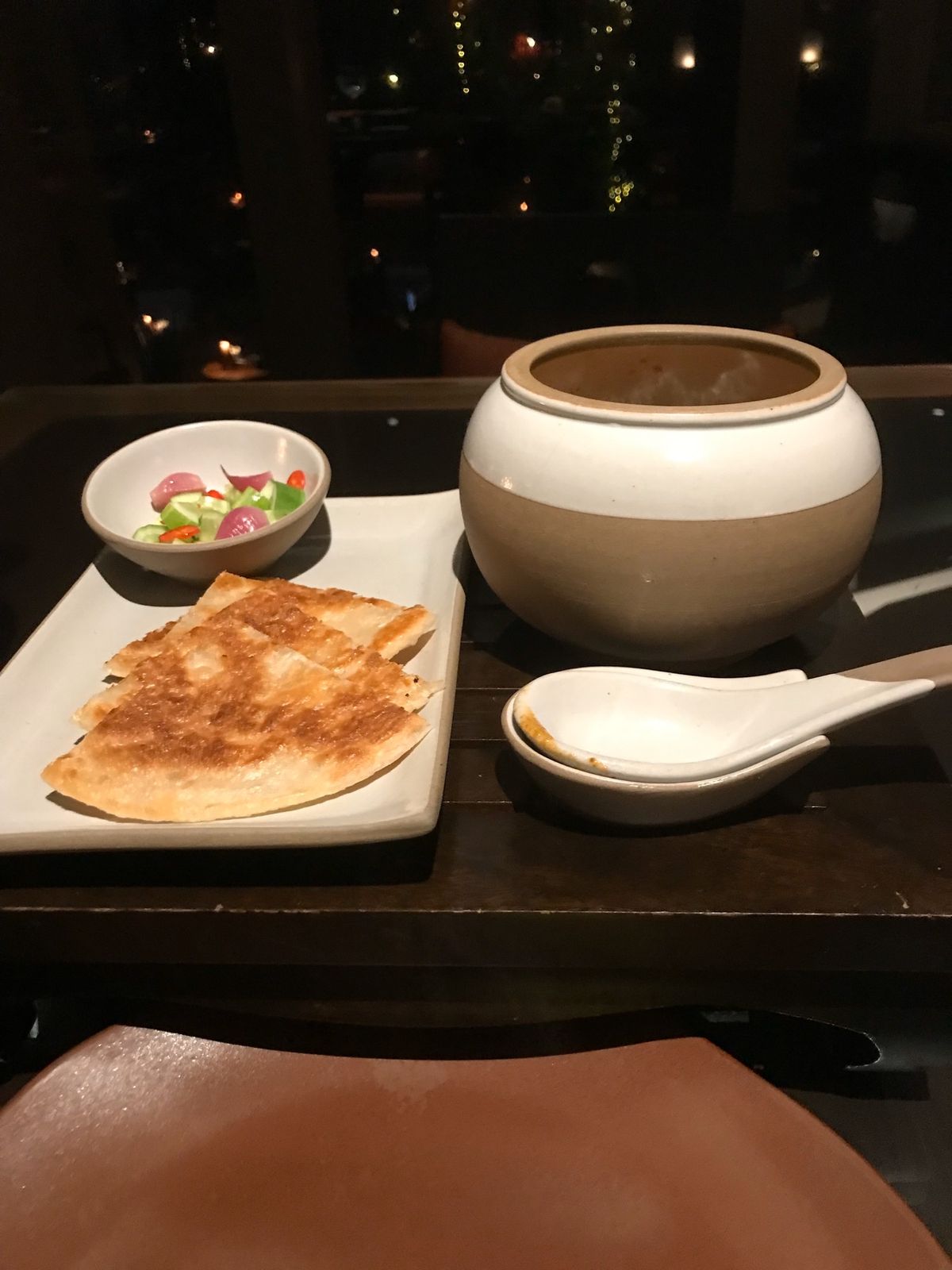 バンヤンツリーホテル🏨
高級創作タイ料理　Saffron②