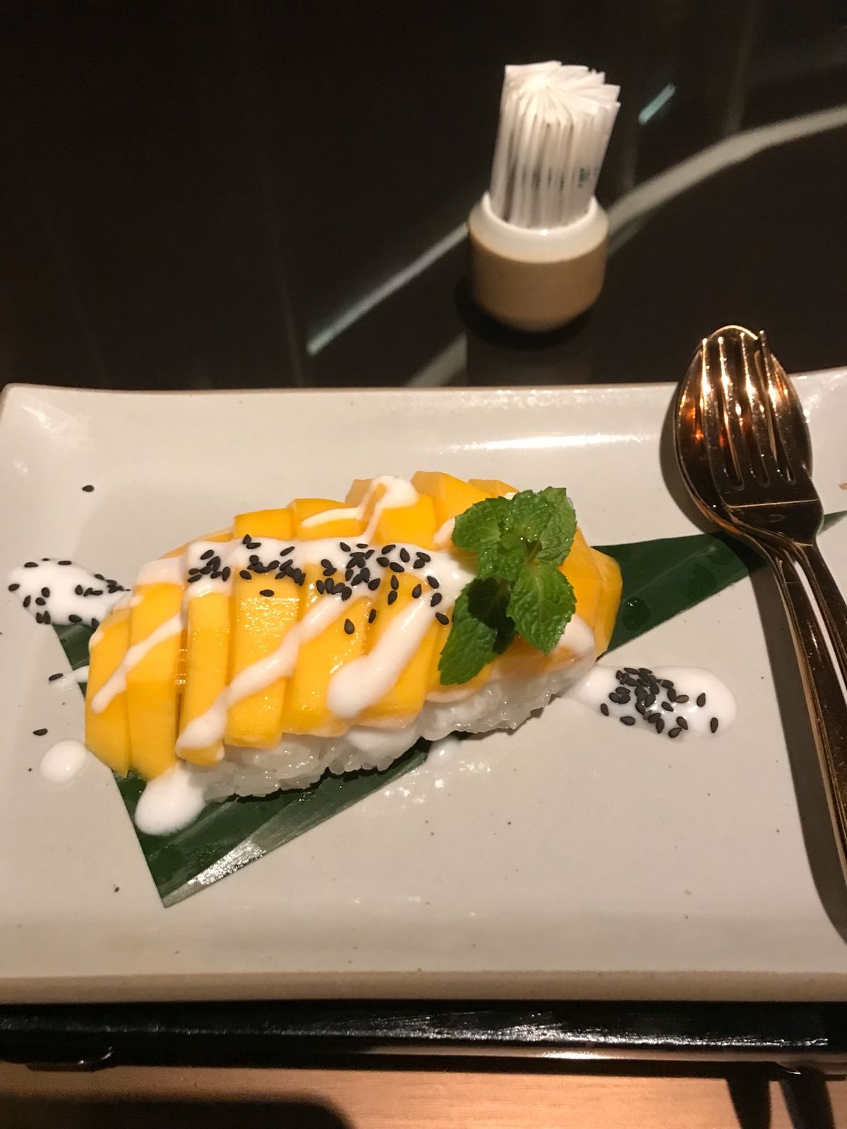 バンヤンツリーホテル🏨
高級創作タイ料理　Saffron②