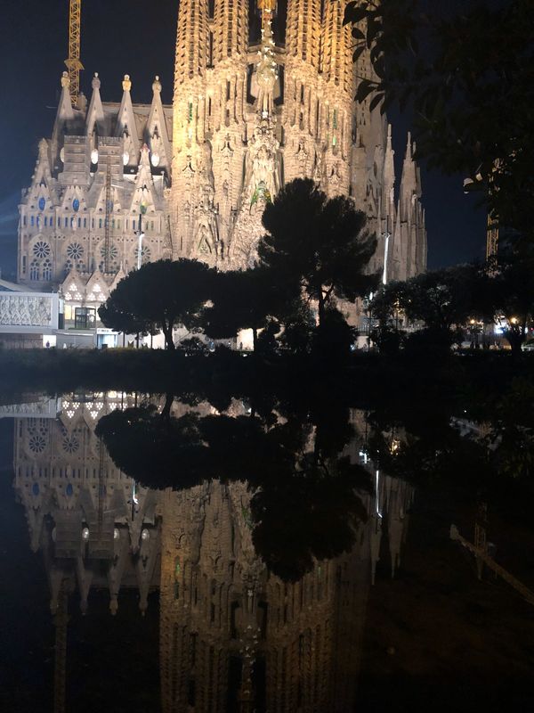 スペイン・バルセロナ「バルセロナ一人旅」の写真：夜！
noche!