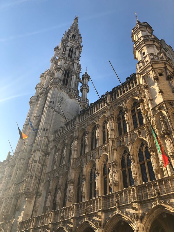 ベルギー・ブリュッセル「ベルギー 一人旅」の写真：早朝のGrand-Place
世界遺産に...