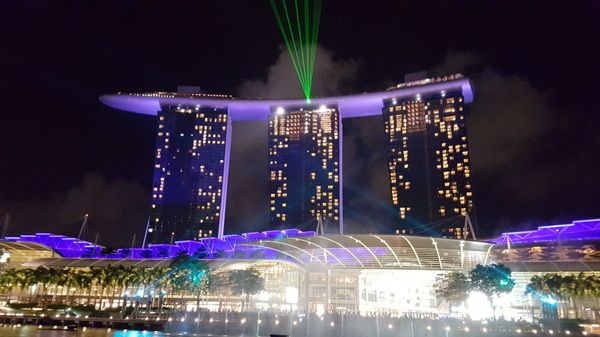 シンガポール「Singapore」の写真：マリーナベイサンズ①