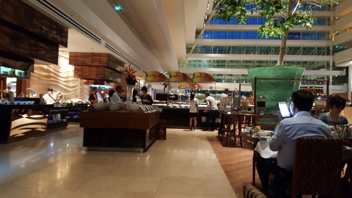 マリーナベイサンズ④
朝食レストラン