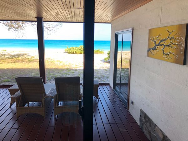 ニューカレドニア「ニューカレドニア　ウヴェア」の写真：パラディ　ド　ウヴェア
部屋からの景色