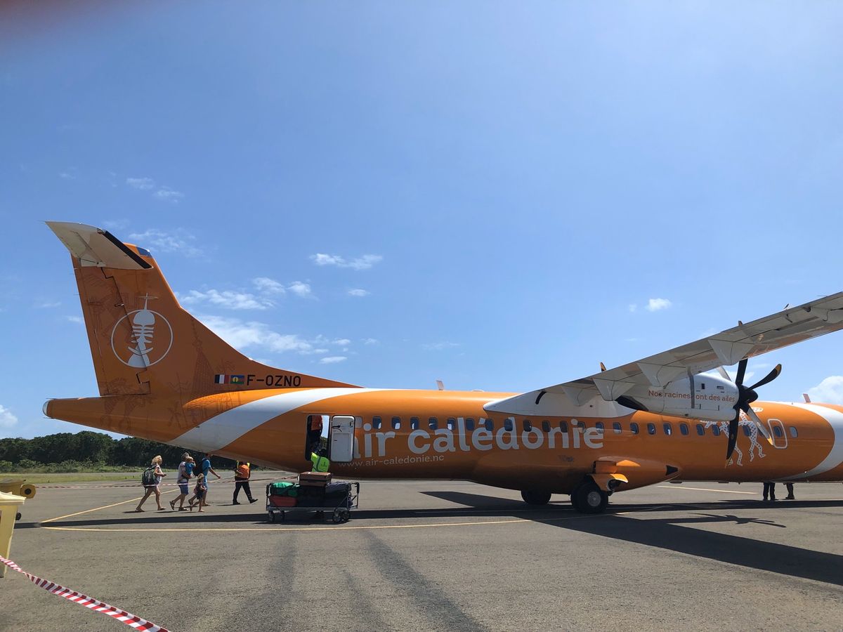 ウヴェア島の空港
