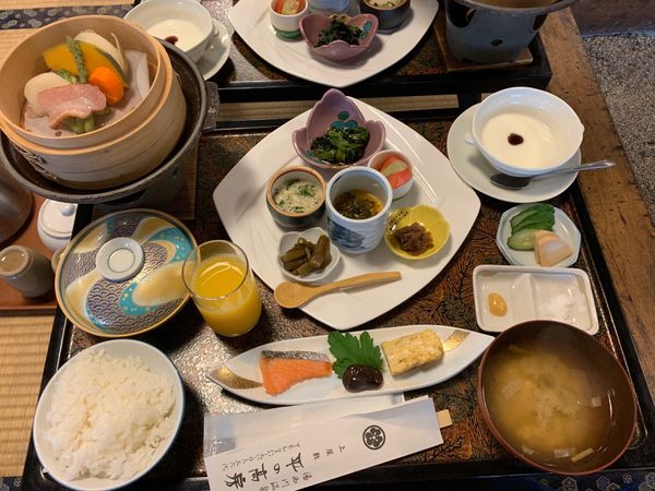 日本・日光「栃木へ！女子旅‼︎」の写真：豪華な朝ごはん！