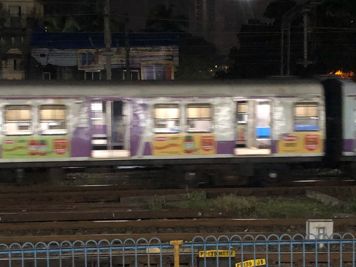 初めてのドアのない電車