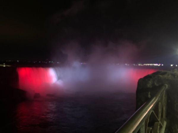 アメリカ(米国)・ナイアガラ　「アメリカ」の写真