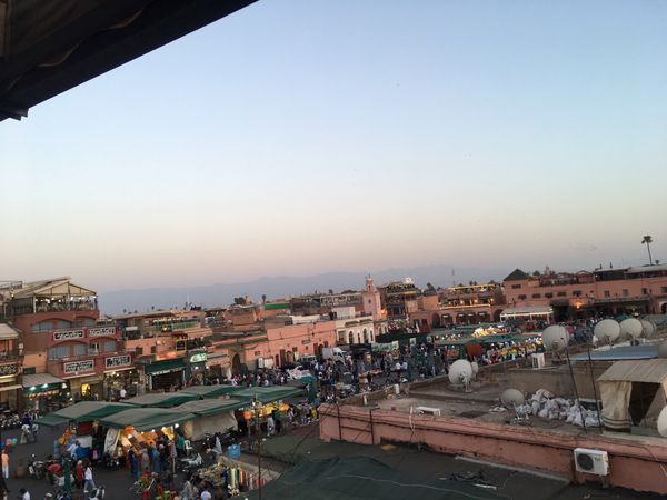 モロッコ「サラーム！Morocco」の写真：マラケシュ。
想像してた通りのモロッコが...