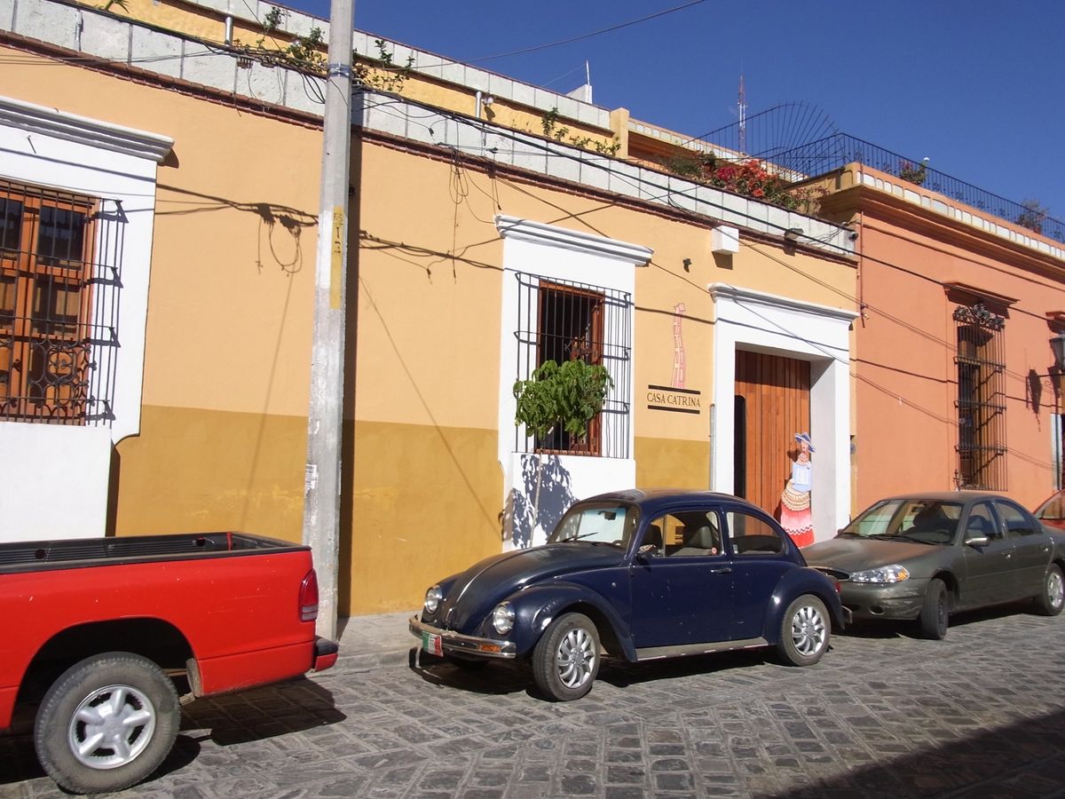 街全体が世界遺産のオアハカ
郊外にはモンテアルバン遺跡