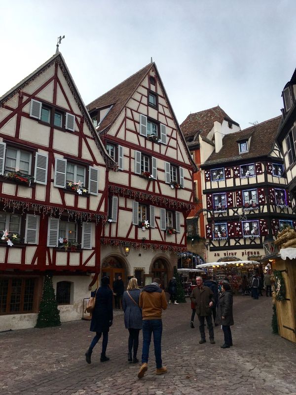 フランス「ボン　ボヤージュ！France」の写真：コルマール。
ドイツ国境付近だからかドイ...