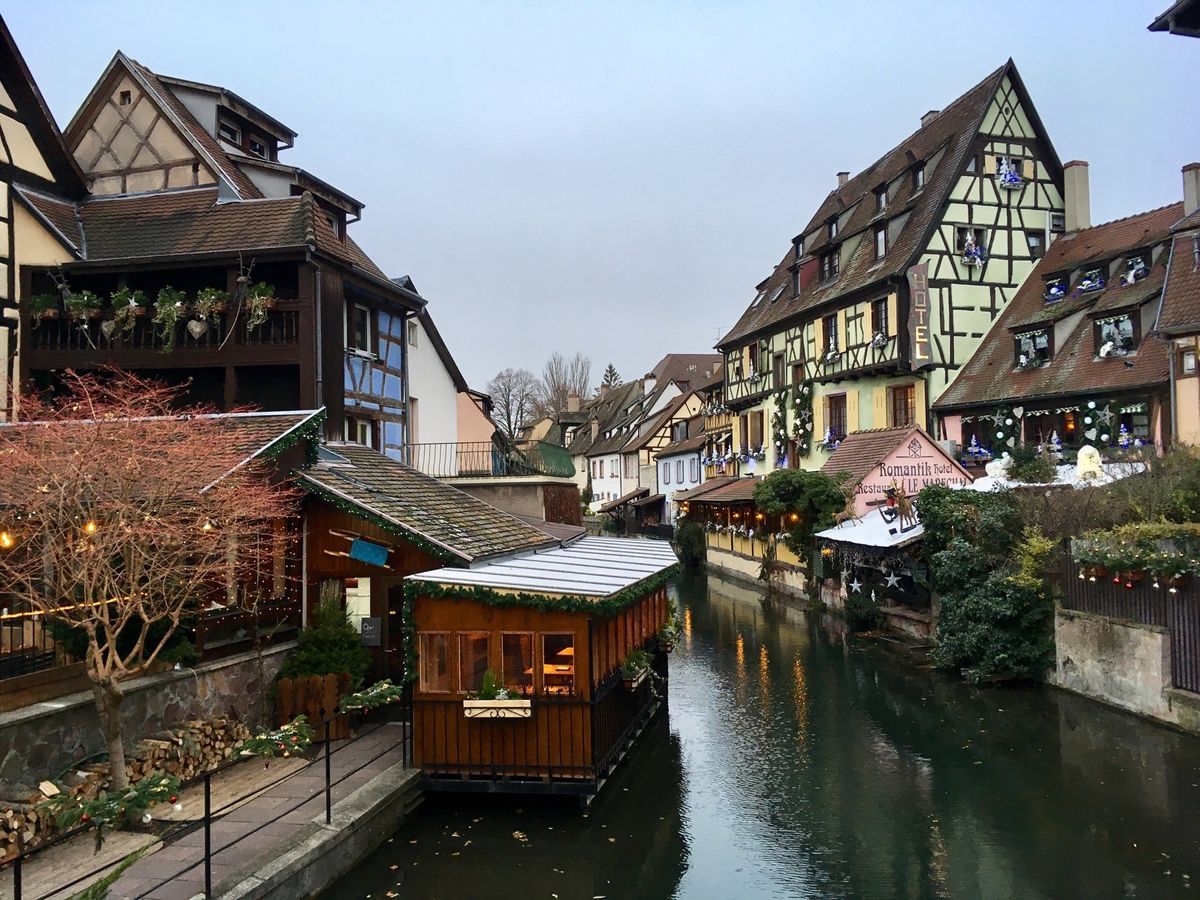 コルマール。
ドイツ国境付近だからかドイツの文化が見られる。コルマールあた...