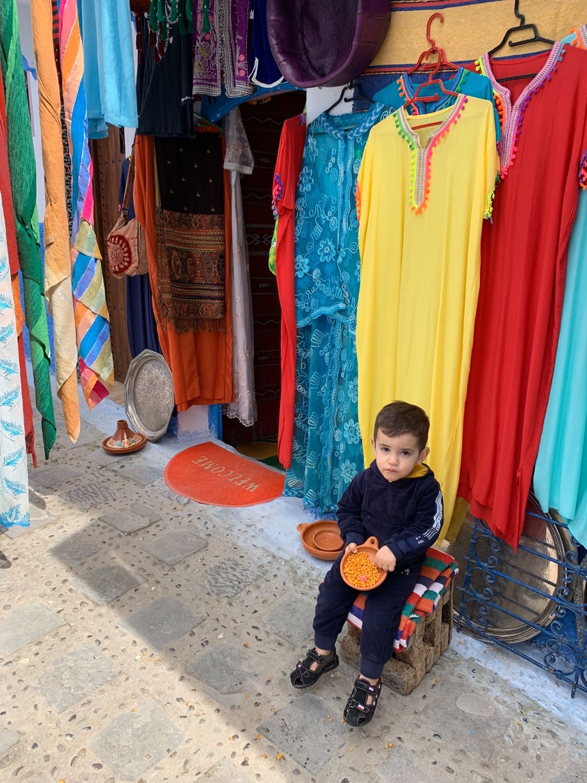 青い街シャウエン
サハラ砂漠の日の出