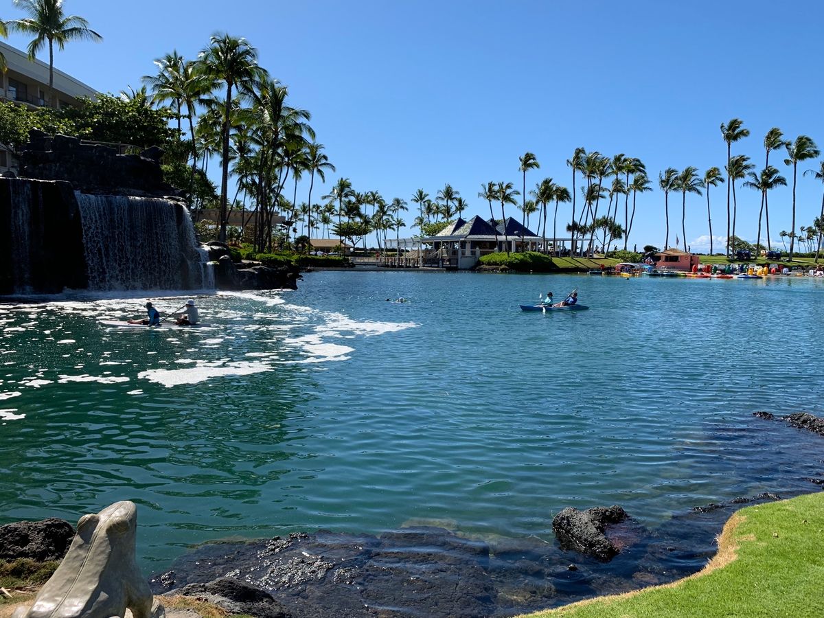 Hilton Waikoloa Village
ハワイ島では毎回このホテル...