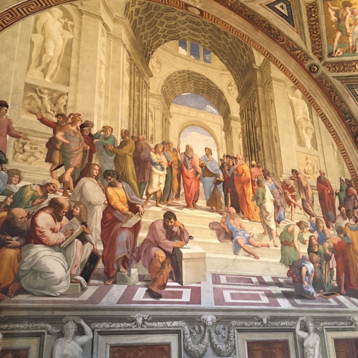 Vatican museum🎨
オンライン予約で朝一に行ったら、めちゃくち...