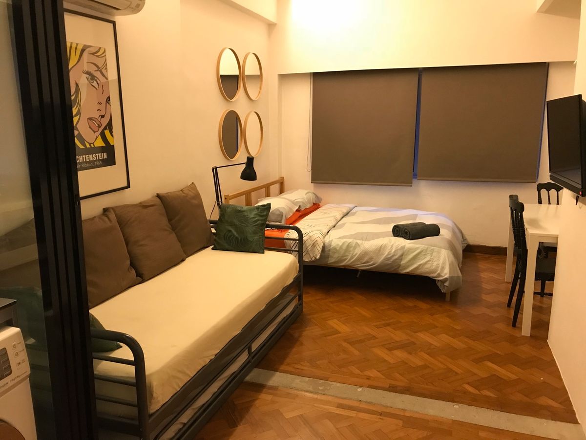 宿泊したアパートメントと
今回利用したSIMカード