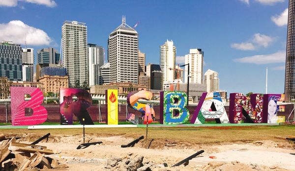 オーストラリア連邦・ブリスベン「2017-2018 ブリスベン 」の写真：ブリスベン中心地の街並み