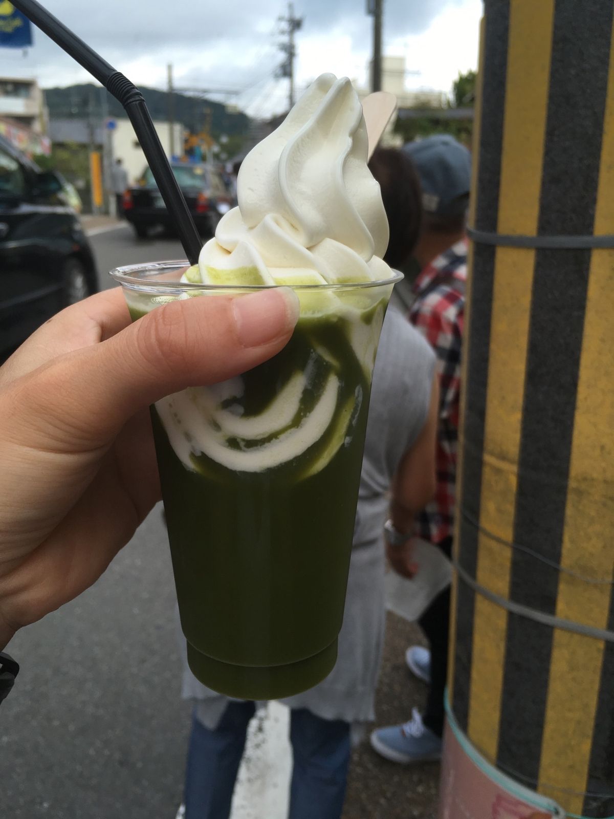 この旅で生麩が大好きになったなぁ🤤
京都と言えば抹茶‼︎
いつもは食べない...