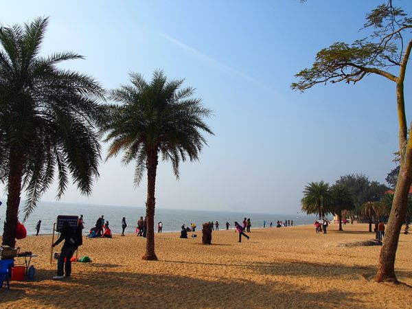 中国・廈門「中国福建省　世界遺産の永定土楼とコロンス島へ」の写真：コロンス島
この小さな島は所狭しと様々な...