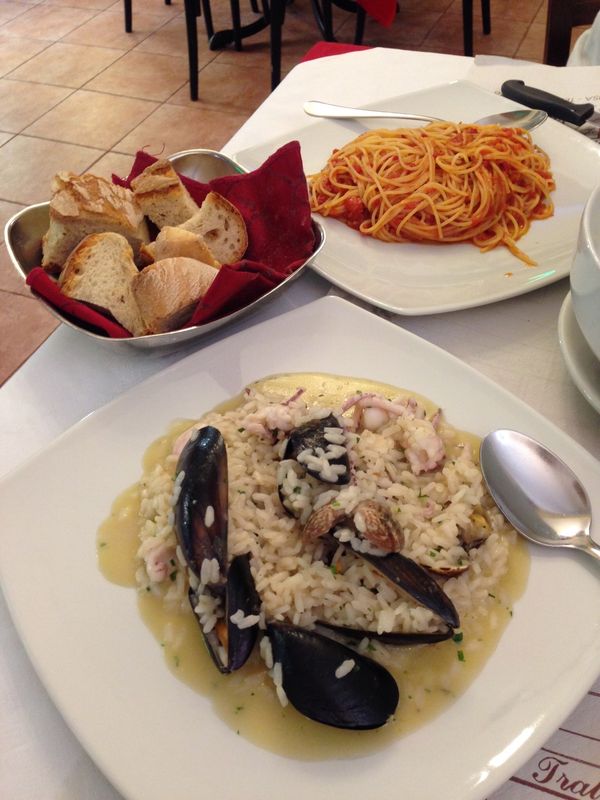 イタリア・フィレンツェ「ミラノ、チンクエテッレ、ピサ、フィレンツェ」の写真：食