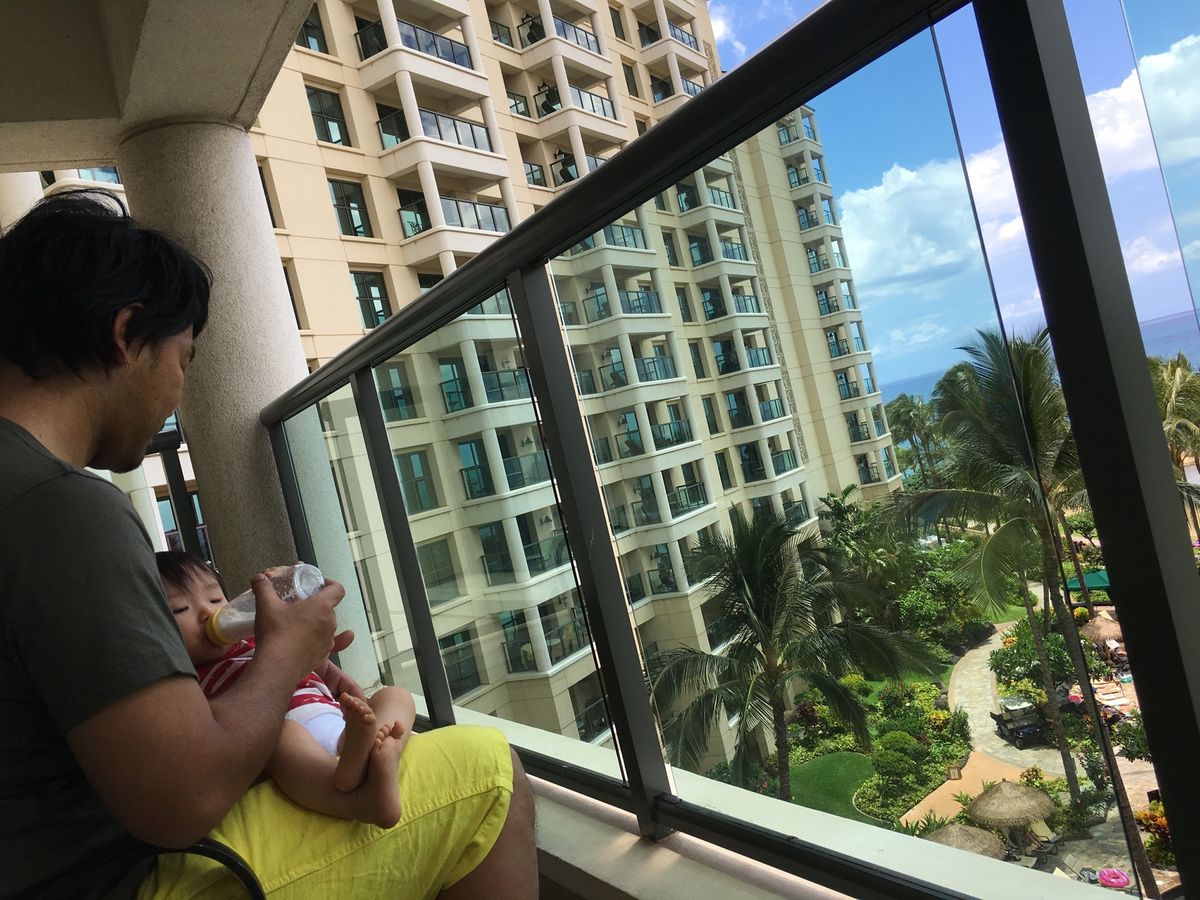 初めての海外旅行🌺
1歳のお誕生日をお祝いしました🎂