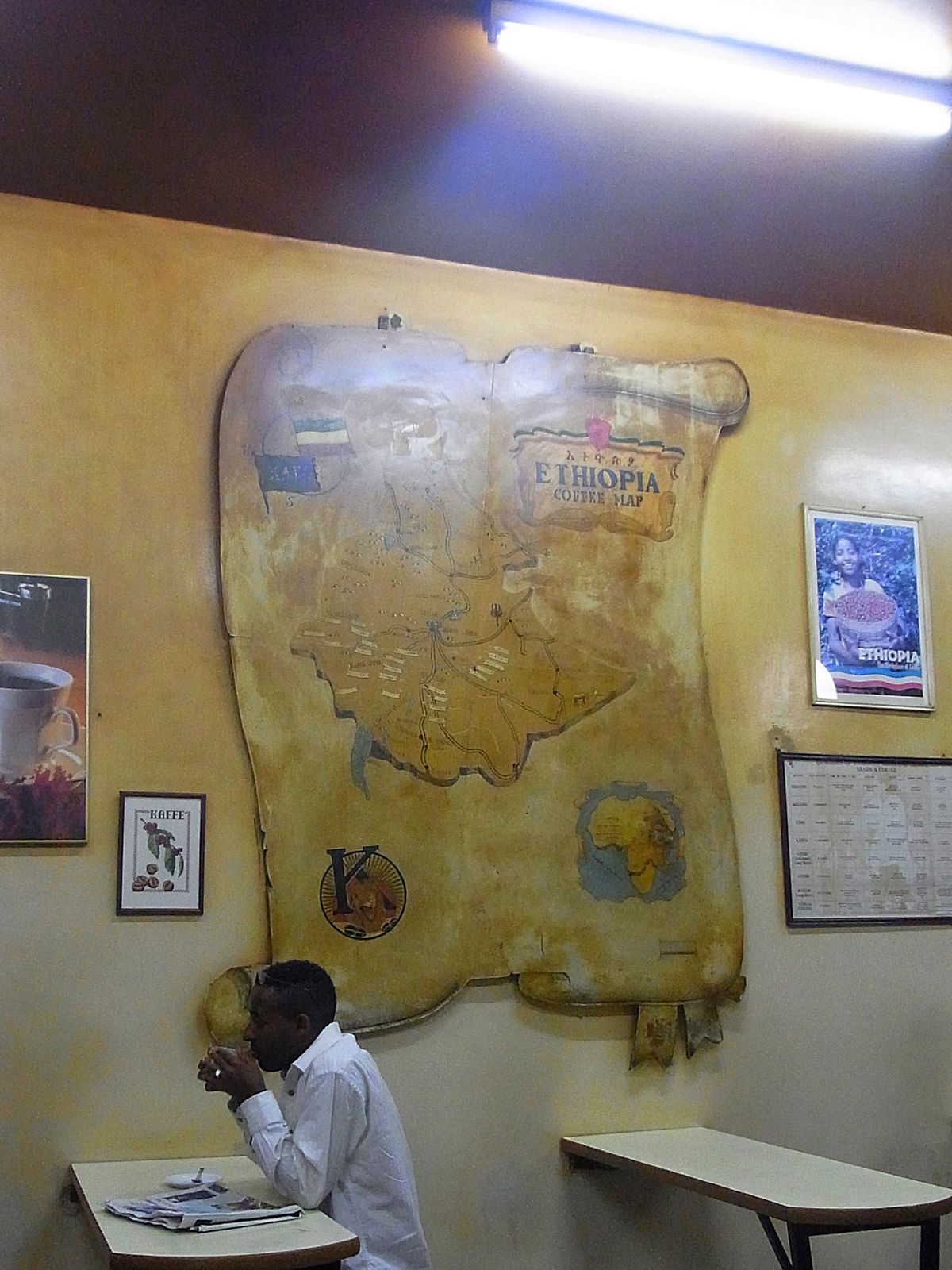 コーヒーの起源はエチオピアとも言われています
エチオピアで1番有名なコーヒ...