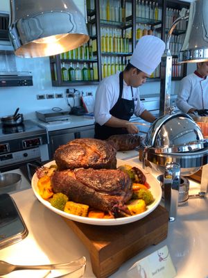 ラッフルズホテルのサンデーブランチ