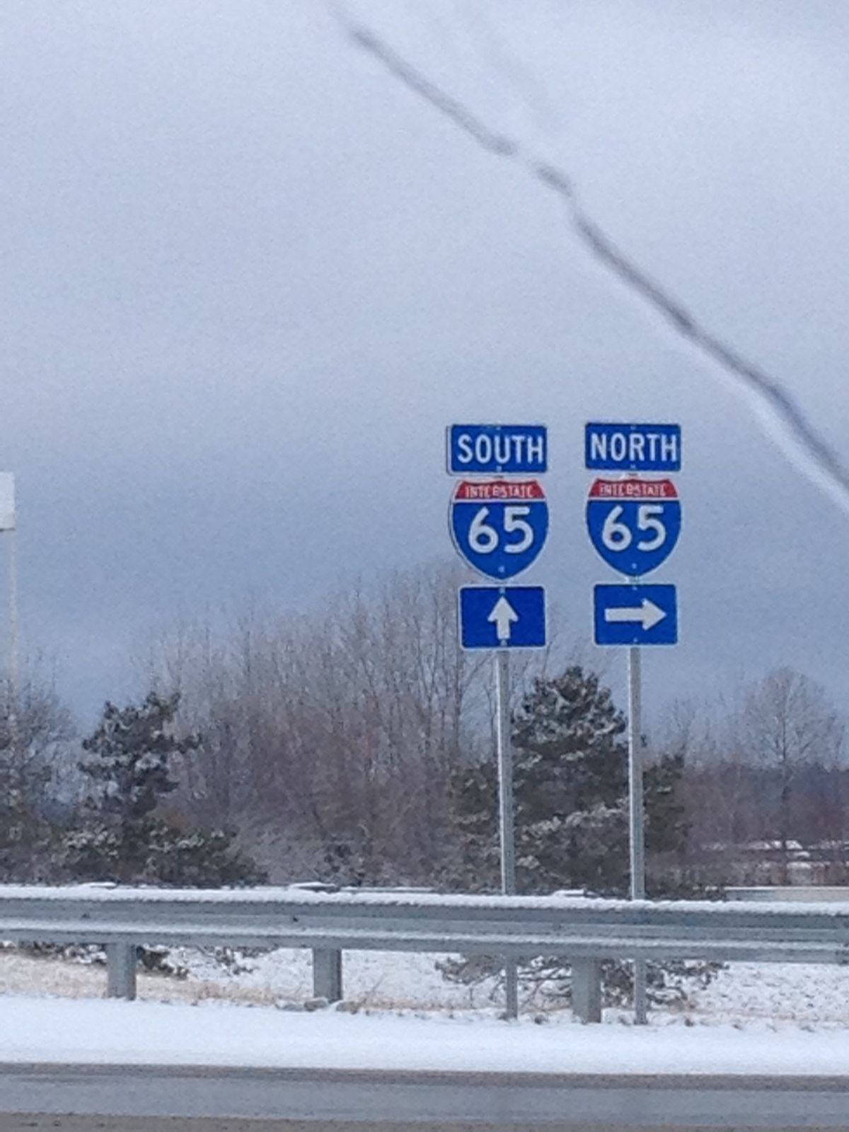 極寒のインディアナポリス
何もないところ
ま、仕事だからね