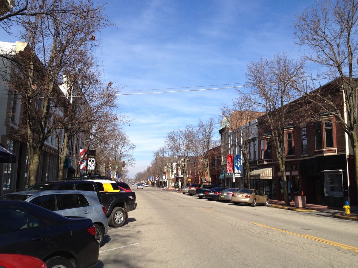 極寒のインディアナポリス
何もないところ
ま、仕事だからね